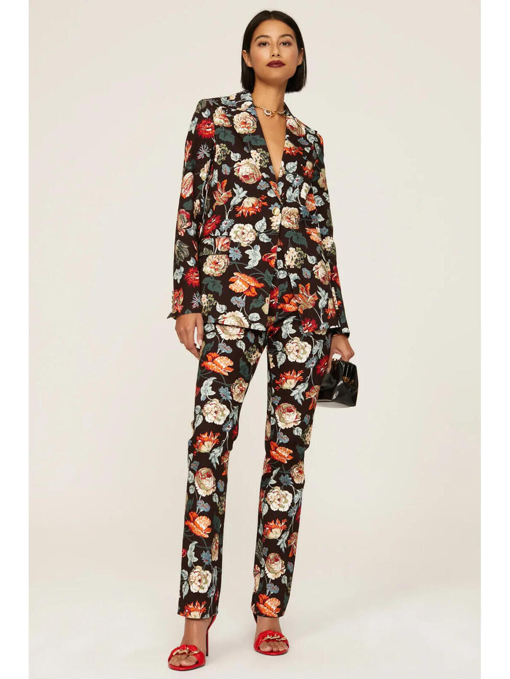 Rosetta Getty Floral Blazer Size 6